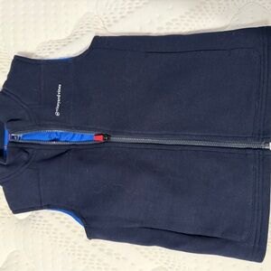 Vineyard vines performance Navy Blue Fleece Vest boys 6